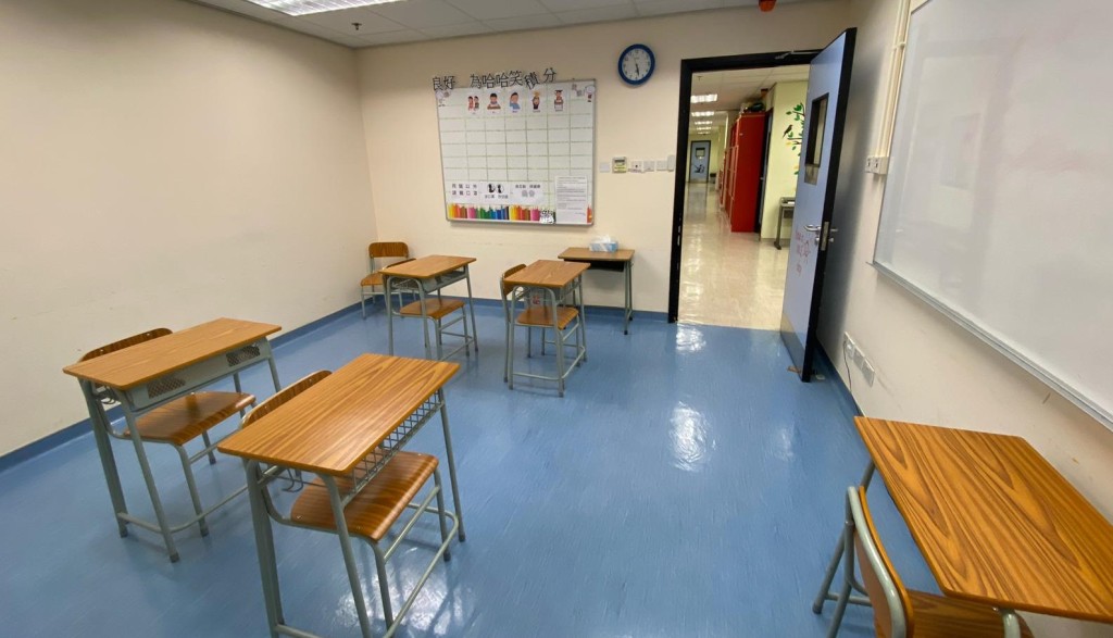 醫院內亦設有課室,讓兒童住院期間,而健康情況許可下,繼續接受教育。(香港紅十字會提供) 醫院內亦設有課室,讓兒童住院期間,而健康情況許可下,繼續接受教育。(香港紅十字會提供)