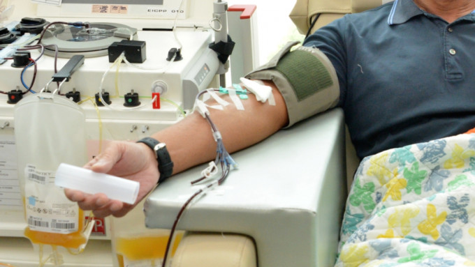 香港红十字会输血服务中心指正值住院服务高峰期，对血液需求不断上升。资料图片