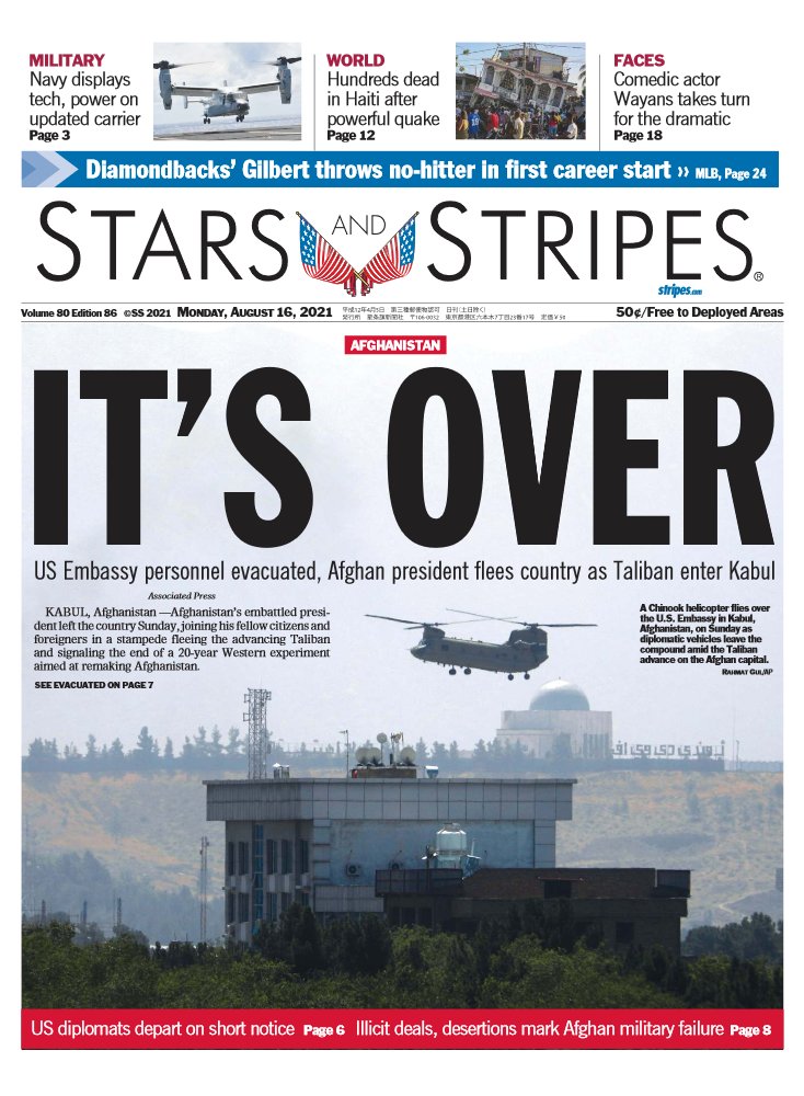 自第二次世界大戰以來,《星條旗報》持續為全球美軍提供新聞。X@starsandstripes 自第二次世界大戰以來,《星條旗報》持續為全球美軍提供新聞。X@starsandstripes