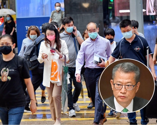 陳茂波料,本周公布的最新失業率將進一步回落。資料圖片