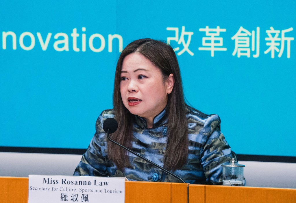 羅淑佩指出,電子書館藏數目由2019年33萬項增至現時約54萬項。資料圖片 羅淑佩指出,電子書館藏數目由2019年33萬項增至現時約54萬項。資料圖片