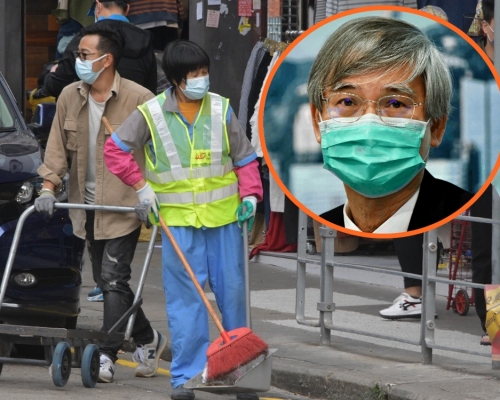 羅致光(細圖)指收入分配政策涉多個部門。資料圖片