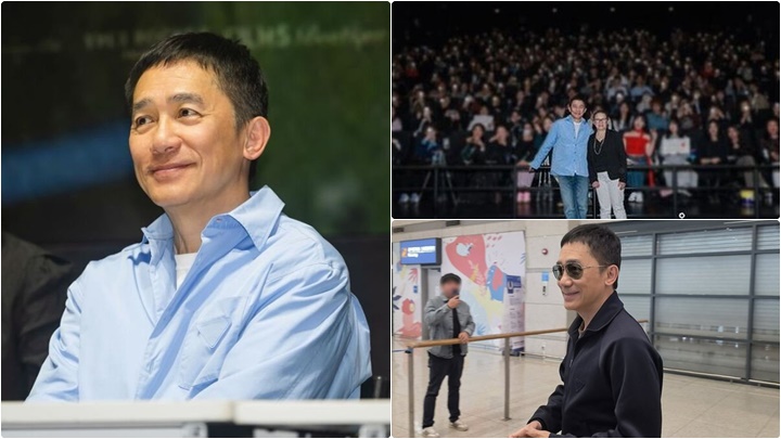 梁朝偉事隔18年後赴韓宣傳新作 到影院出席見面會獲粉絲歡呼迎接