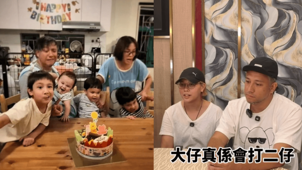 张致恒首爆大仔情绪失控频打自闭弟弟  陷经济困境连仍四胎  雯雯责老公吹水：佢话可以翻身