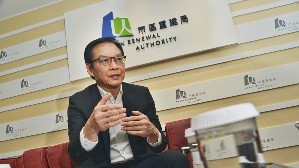 市區重建局行政總監韋志成。資料圖片