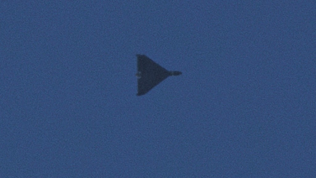 9月7日飛越基輔上空的俄軍無人機。 美聯社 9月7日飛越基輔上空的俄軍無人機。 美聯社