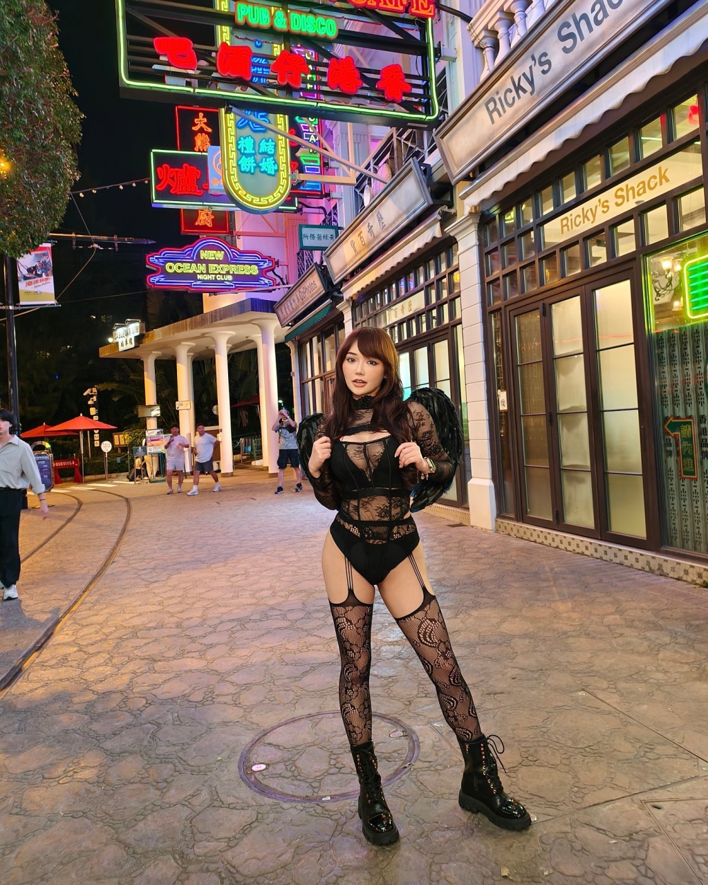 程美段是網上著名的性感女神。 程美段是網上著名的性感女神。