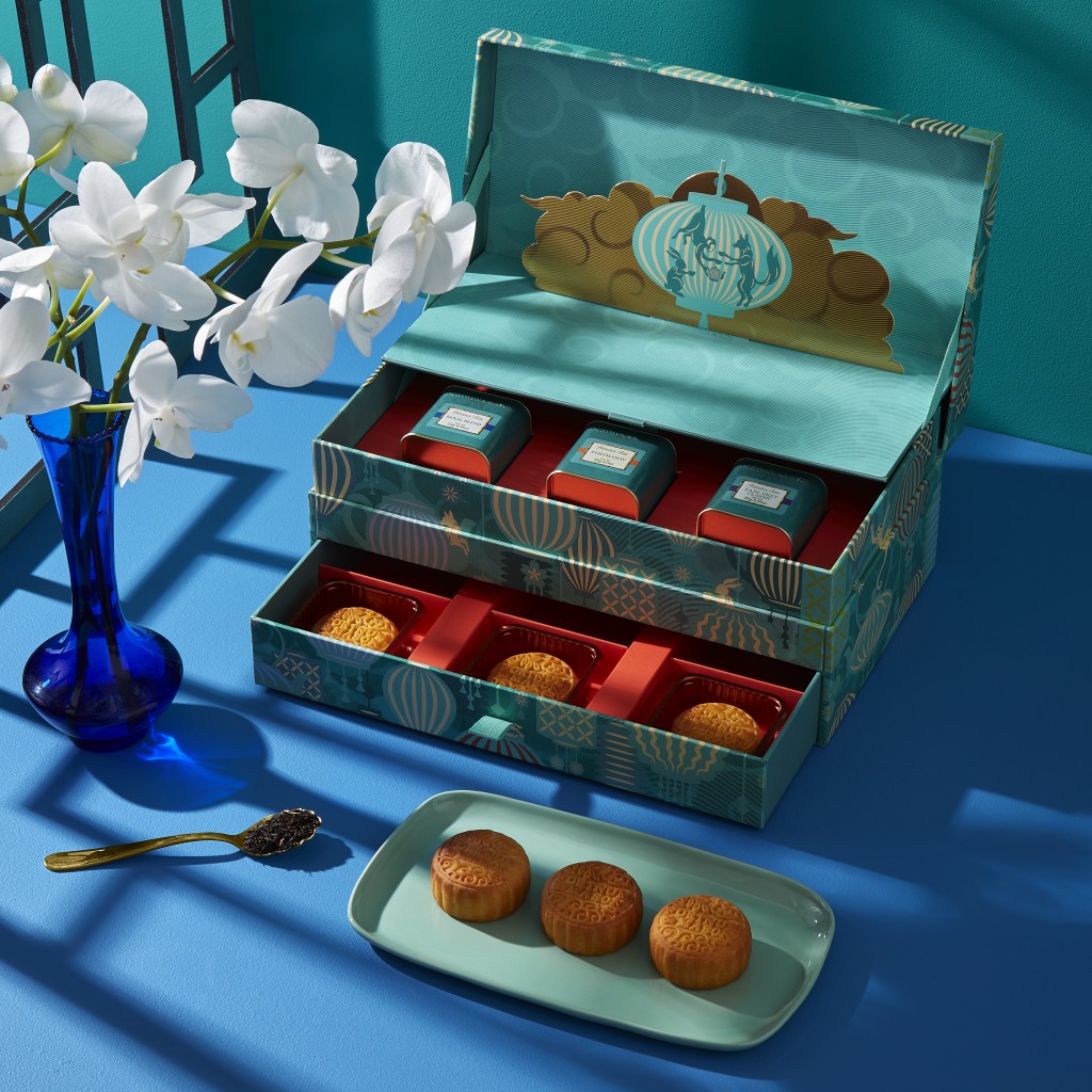 Fortnum & Mason 六件裝月餅及迷你散茶禮盒