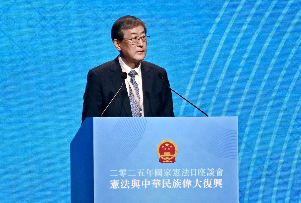 基本法委員會委員、中國人民大學法學院教授韓大元。 基本法委員會委員、中國人民大學法學院教授韓大元。