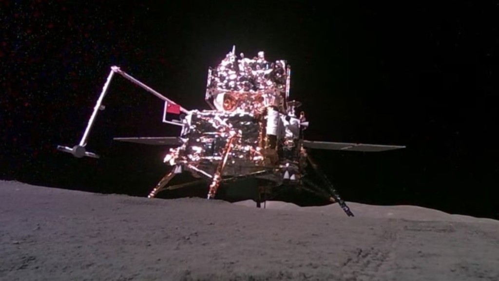 嫦娥六號。中國探月工程