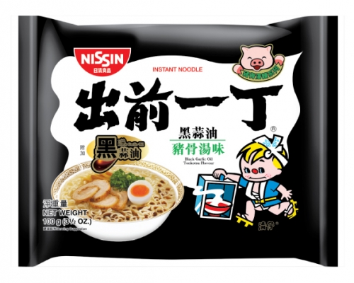港產日清黑蒜油豬骨湯味即食麵被驗出大腸菌群超標。