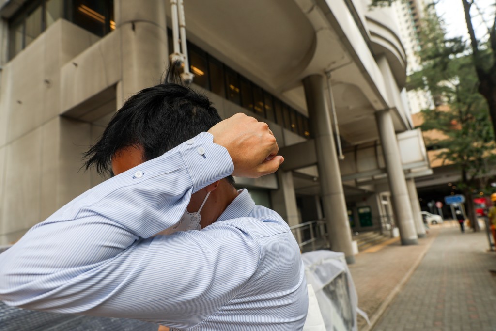 被告李昇威。何家豪攝 被告李昇威。何家豪攝