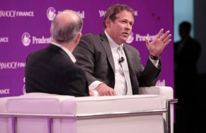 貝萊德(BlackRock)債券投資主管里德(Rick Rieder)被特朗普讚在面試中表現「令人印象深刻」。法新社 貝萊德(BlackRock)債券投資主管里德(Rick Rieder)被特朗普讚在面試中表現「令人印象深刻」。法新社