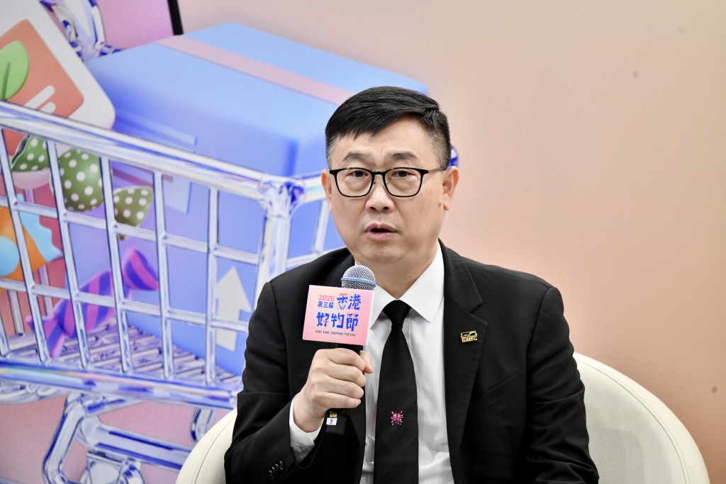 貿發局副總裁鍾永喜。