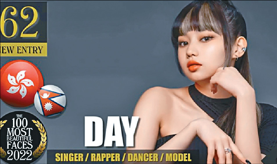 ■Day是COLLAR唯一入百大的成員。 ■Day是COLLAR唯一入百大的成員。