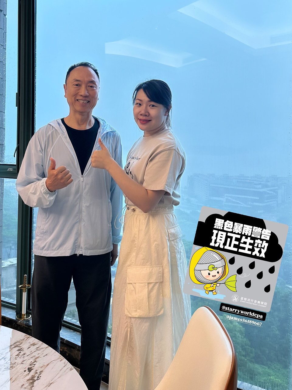 高維晨說：「短短時間，佢努力急起直追，每日重重複複練習。」
