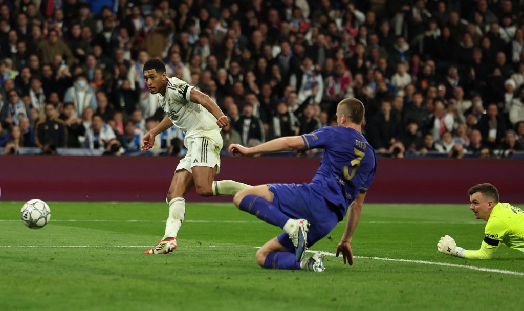 比寧咸為皇馬埋齋。路透社