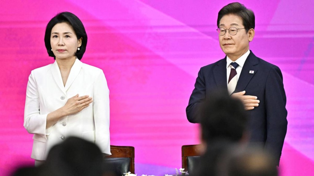 南韓新第一夫人金惠京,曾極力反對丈夫參政。路透社