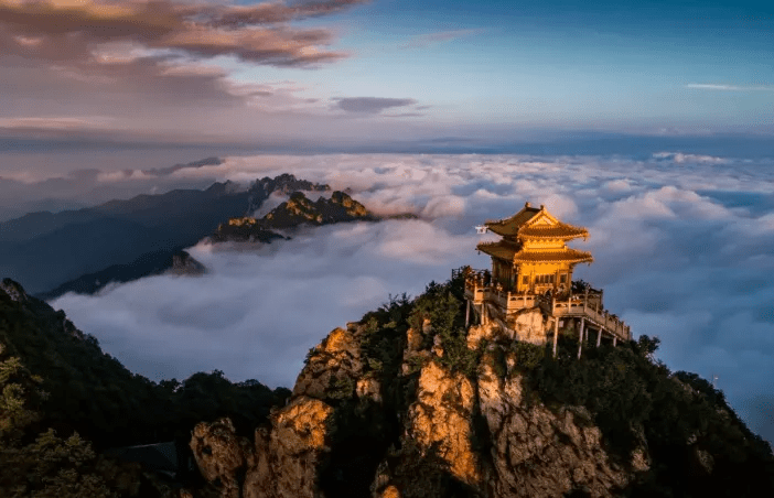 老君山風光。 老君山景區官微