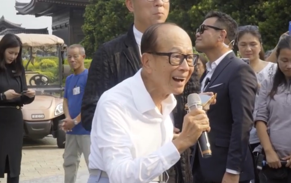 長和系創辦人李嘉誠。資料圖片