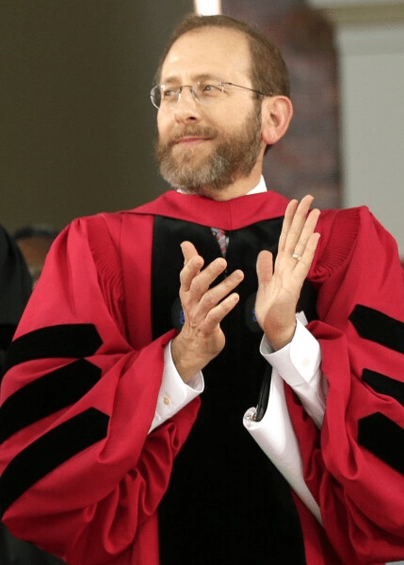 哈佛大學校長加伯（Alan Garber）。 美聯社