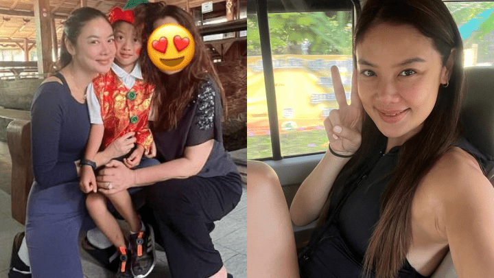 樂基兒逆齡媽媽罕現身！遠赴峇里只為孫仔做一事 三代同堂外貌似足倒模餅印樣
