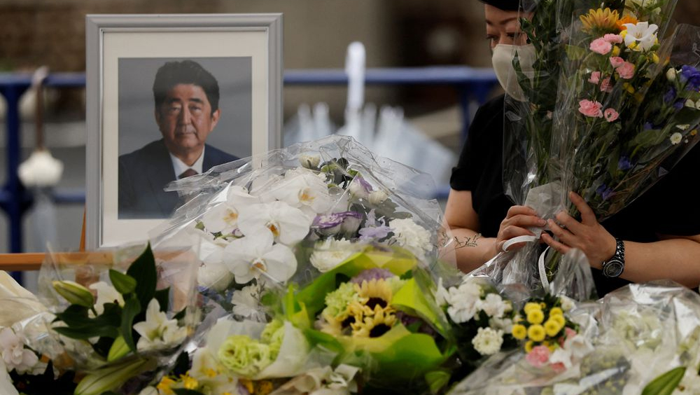 日本政府通過以2.5億日圓為安倍晉三舉行國葬。路透資料圖片