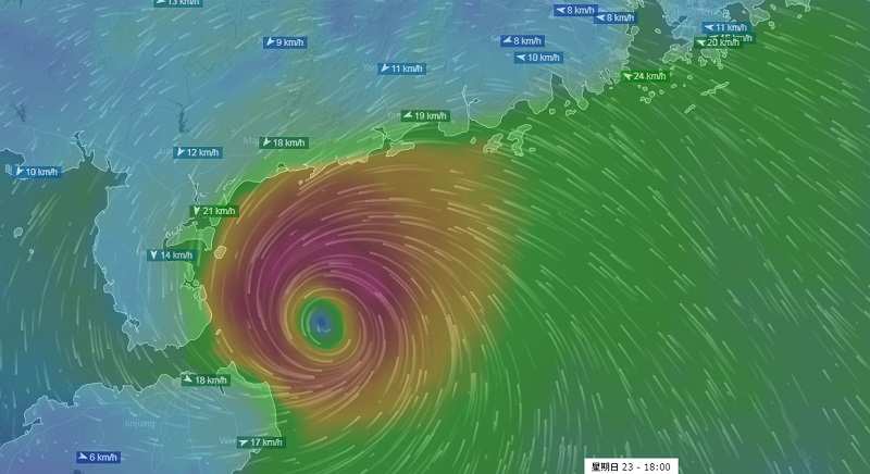歐洲中期天氣預報預測。網上圖片