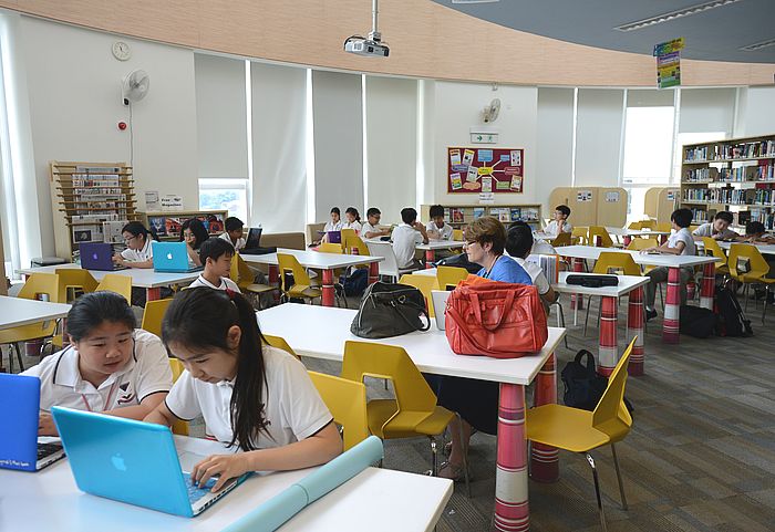 沪江维多利亚学校的小学生若符合学校要求，可直接升读中学部。