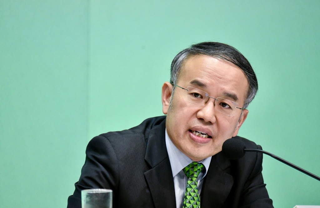 財經事務及庫務局局長許正宇。資料圖片