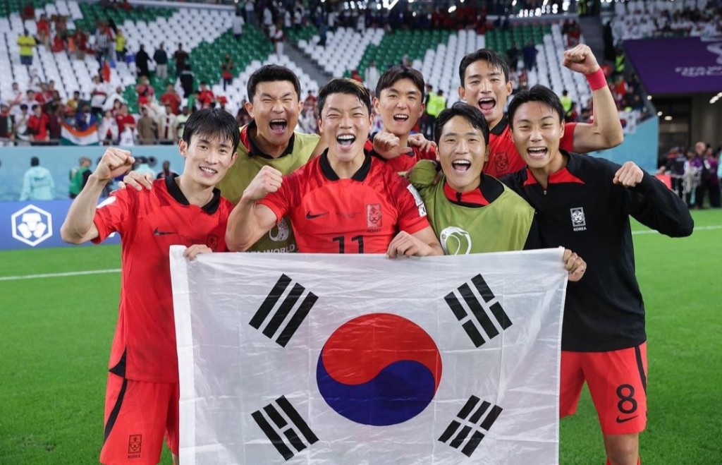 韓國在世界盃H組第3輪賽事中，以2：1逆轉勝擊敗葡萄牙，打入16強。