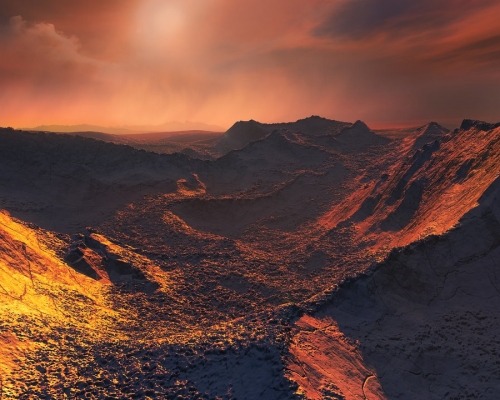 科学家发现一个「超级地球」，被称为巴纳德B星。网图