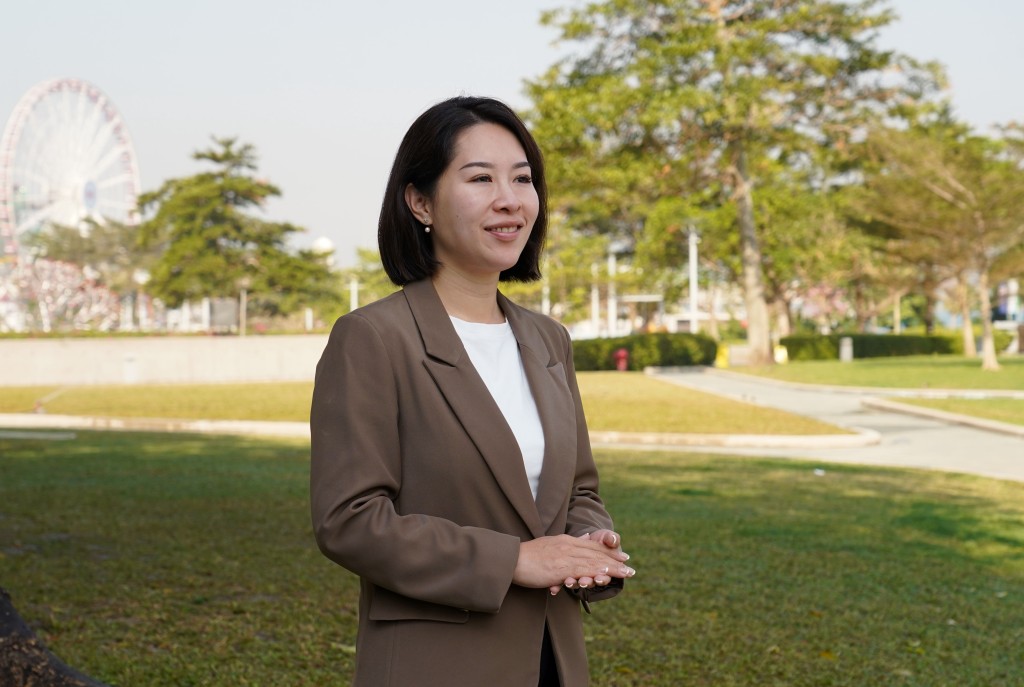 民建聯郭芙蓉。 民建聯郭芙蓉。