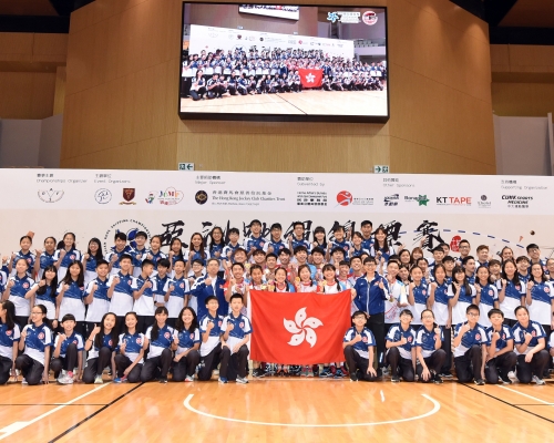 香港代表隊於四日賽事共奪一百面獎牌。相片由公關提供