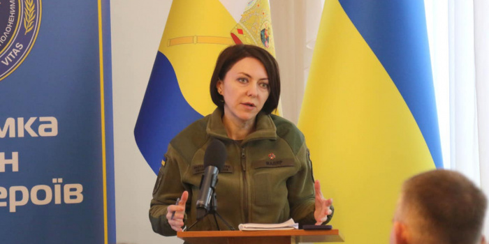 乌克兰国防部副部长马里亚尔（Hanna Malyar）于通讯软体Telegram发文指出：「收复了7个定居地。」  图片：Hanna Malyar Facebook 截图