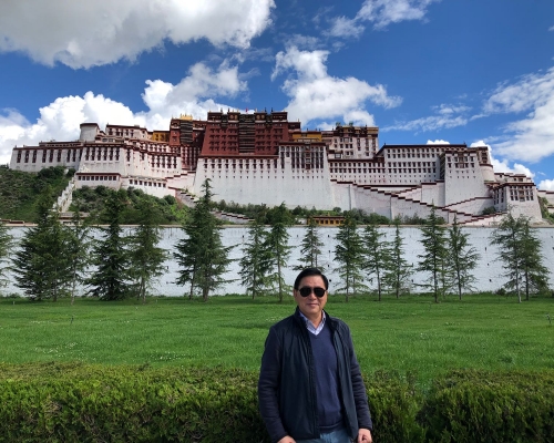 林健鋒大讚當地的自然風光得天獨厚。林健鋒fb