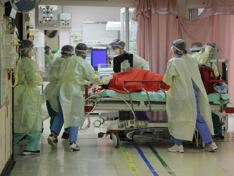 男子清水灣游泳時疑遭雷擊不治。