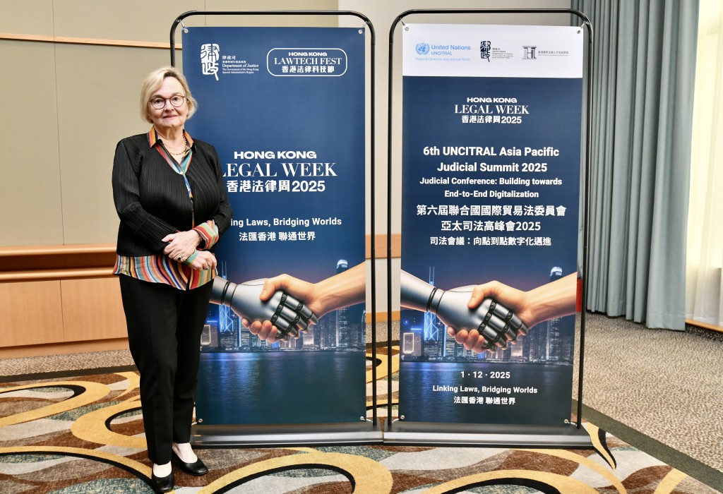 聯合國國際貿易法委員會秘書長Anna Joubin-Bret。