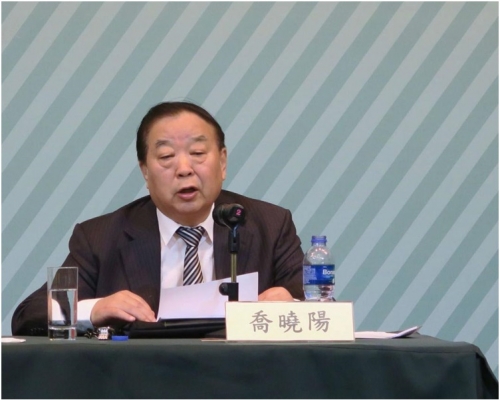 喬曉陽提到,香港回歸以來社會出現好多爭議。網圖