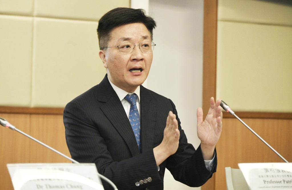 港大醫學院曹延洲基金兒科教授葉柏強。