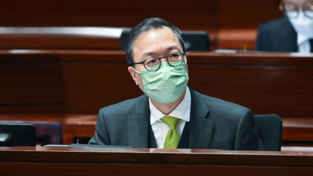 律政司司長林定國。