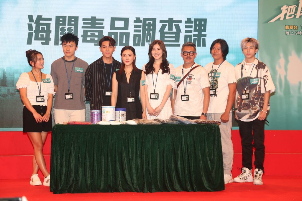 劉佩玥與王敏奕等出席《把關者們》宣傳。