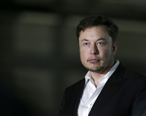 Tesla行政總裁馬斯克在到訪瑞典後感染新冠肺炎。ap圖