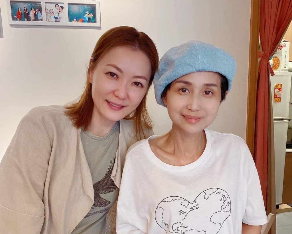 田蕊妮特地到林宅,為林太打氣。
