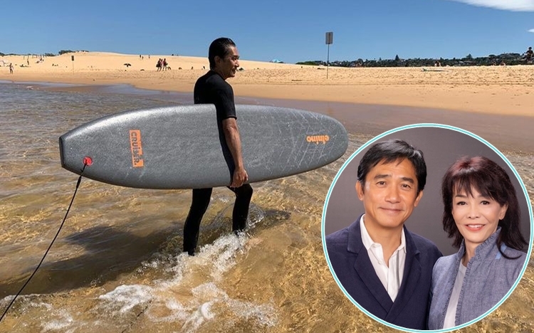 偉仔最近為電影宣傳及接受訪問,終於有返私人時間。