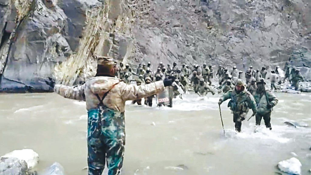 印度传媒报道，上周五中印于边境地区发生冲突。