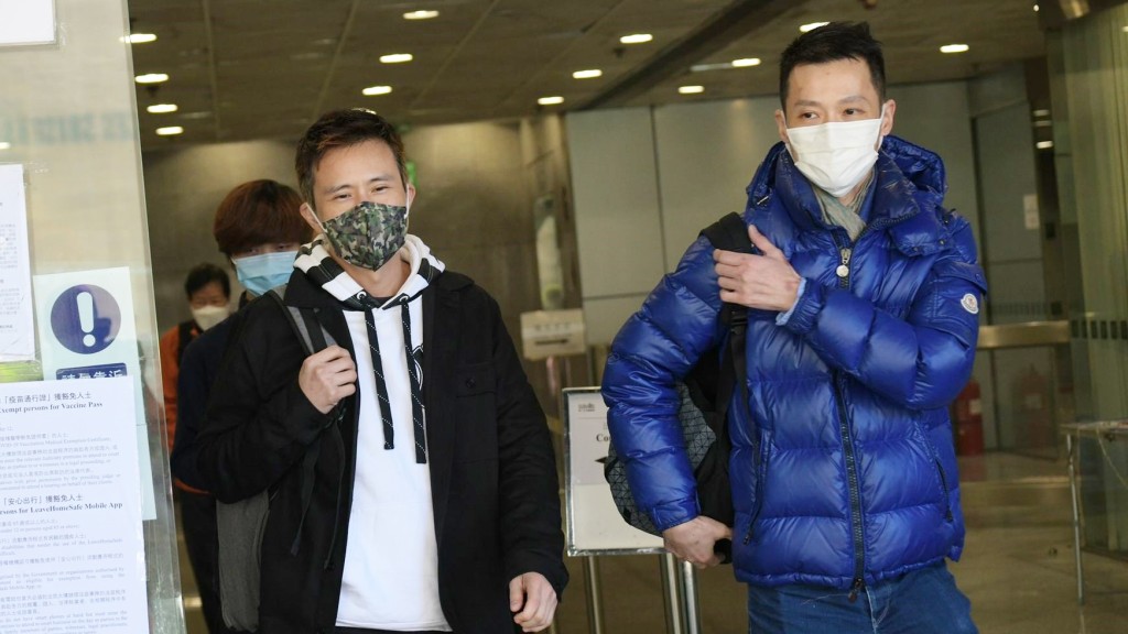 左起：黃昱龍及劉諾宏