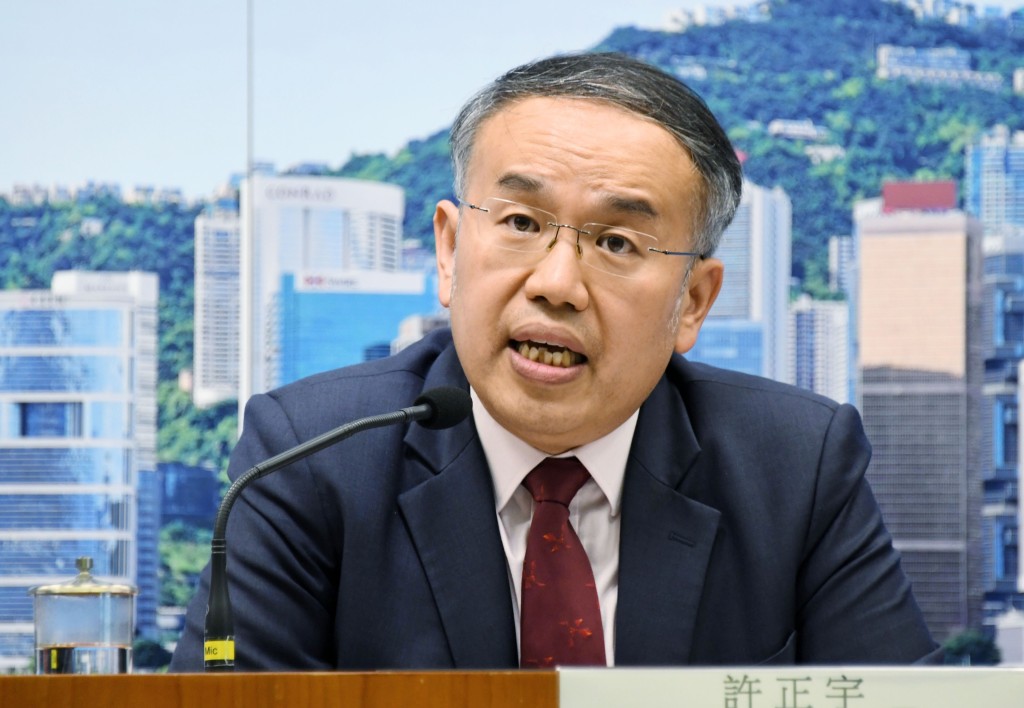 許正宇強調政府採購並非價低者得，價錢絕對不是唯一考慮。資料圖片