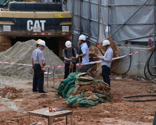 劳工处视察涉事地盘