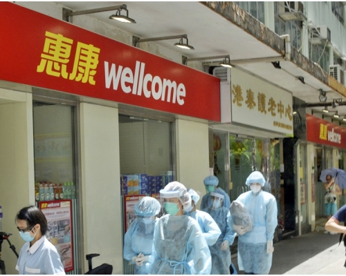 患者居慈雲山港泰護老中心。資料圖片
